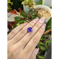 4.49 Ct. Purple Amethyst from Brazil Life Style