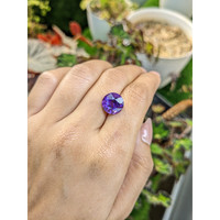 4.49 Ct. Purple Amethyst from Brazil Life Style