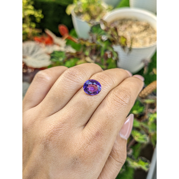 3.57 Ct. Purple Amethyst from Brazil