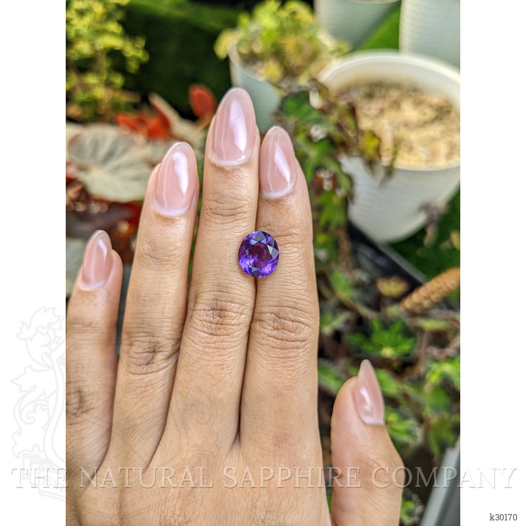 3.57 Ct. Purple Amethyst from Brazil