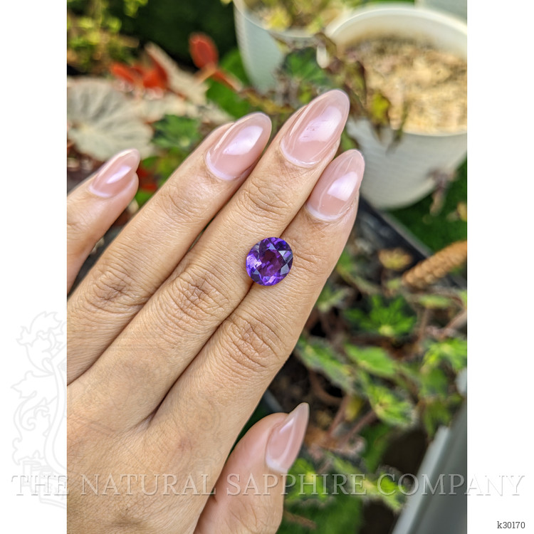 3.57 Ct. Purple Amethyst from Brazil