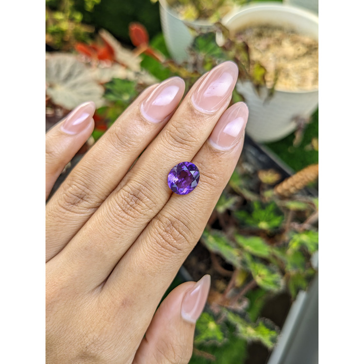 3.57 Ct. Purple Amethyst from Brazil