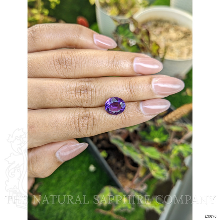 3.57 Ct. Purple Amethyst from Brazil