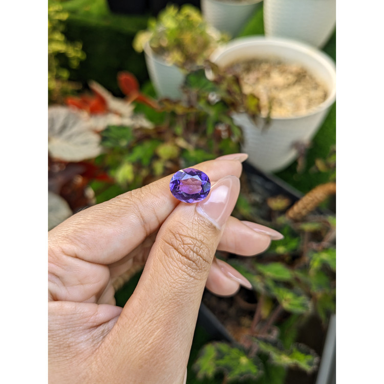 5.21 Ct. Purple Amethyst from Brazil