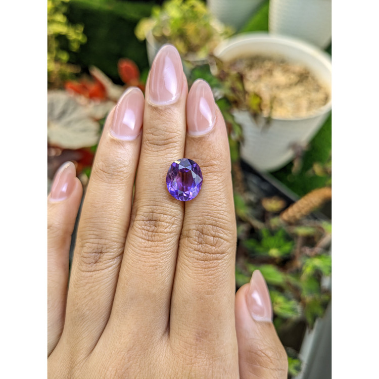 5.21 Ct. Purple Amethyst from Brazil