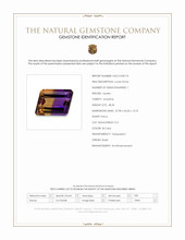 48.34 Ct. Bi Color Ametrine from Brazil Scan Report