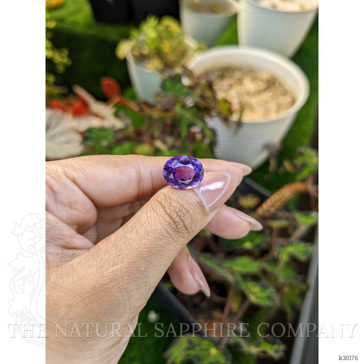 7.08 Ct. Purple Amethyst from Brazil