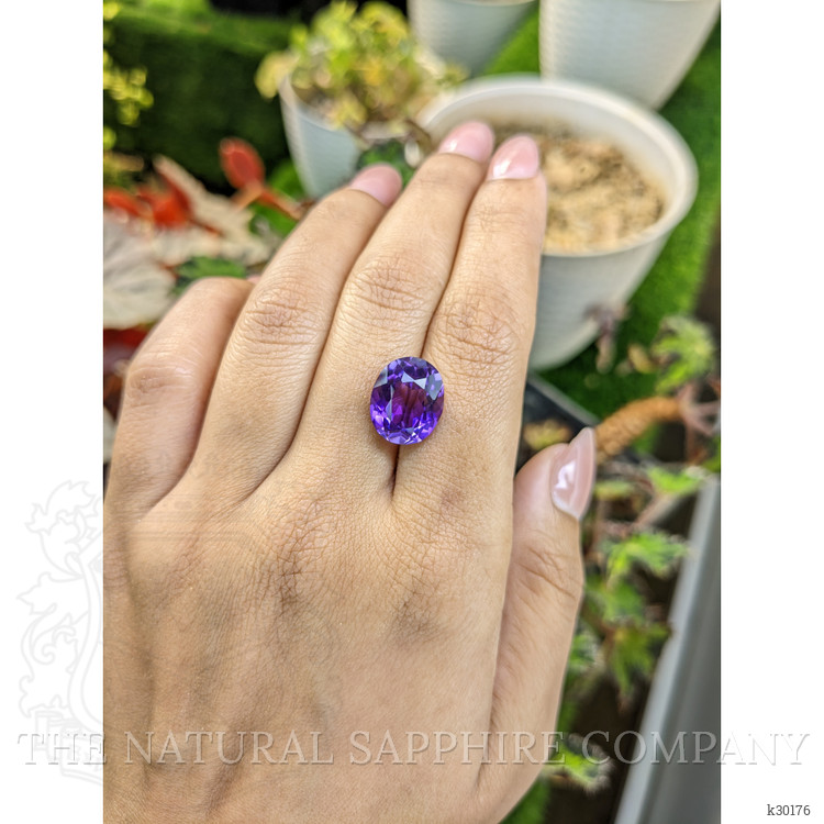 7.08 Ct. Purple Amethyst from Brazil