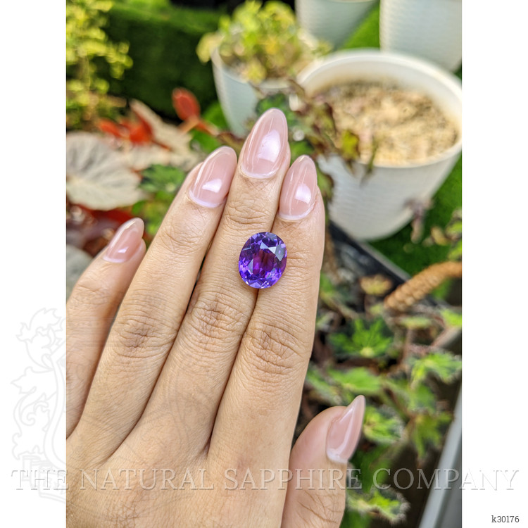 7.08 Ct. Purple Amethyst from Brazil