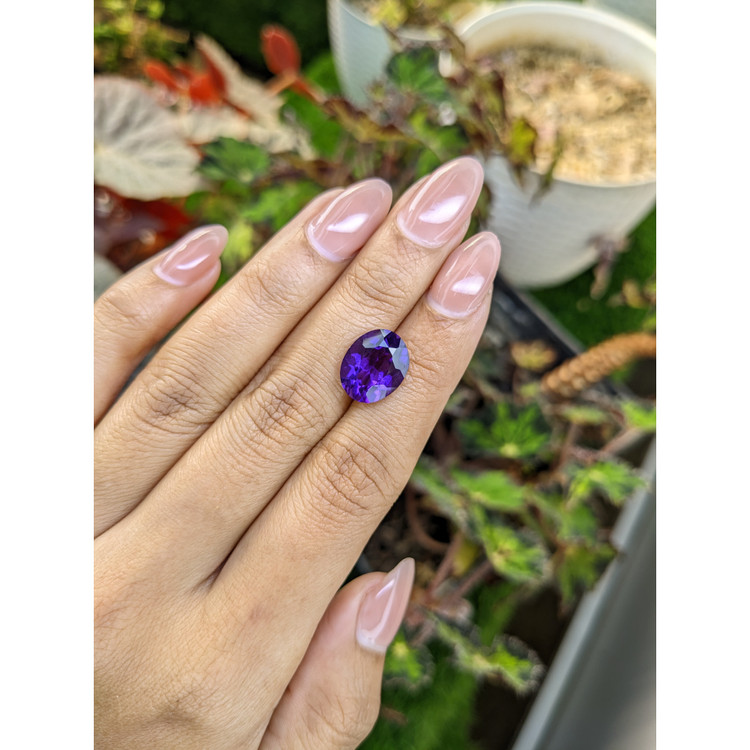5.07 Ct. Purple Amethyst from Brazil