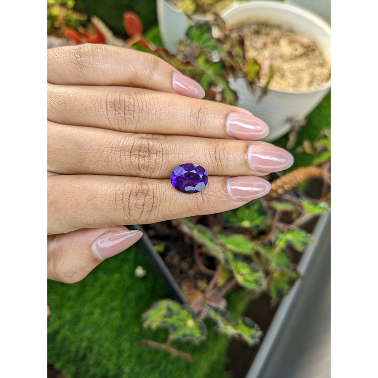 5.07 Ct. Purple Amethyst from Brazil