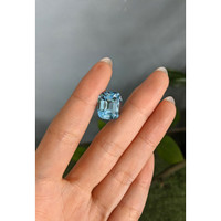 14.86 Ct. Swiss Blue Topaz from Brazil Life Style