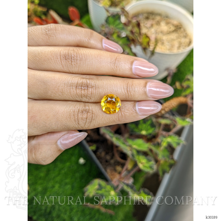 5.46 Ct. Yellow Citrine from Brazil