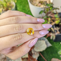 4.78 Ct. Yellow Citrine from Brazil Life Style