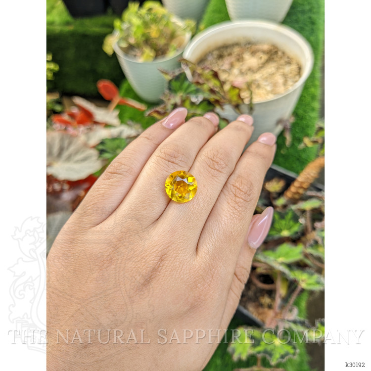 5.70 Ct. Yellow Citrine from Brazil