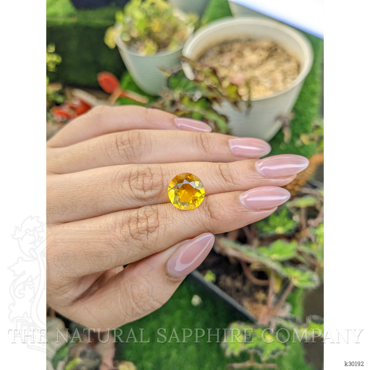 5.70 Ct. Yellow Citrine from Brazil