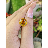 5.15 Ct. Yellow Citrine from Brazil Life Style