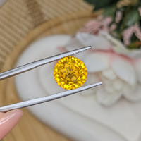 5.15 Ct. Yellow Citrine from Brazil Life Style