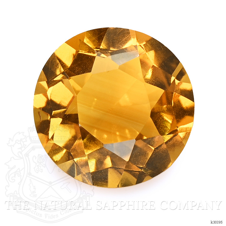 4.61 Ct. Orangish Yellow Citrine from Brazil