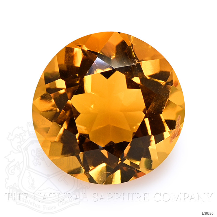 5.26 Ct. Orangish Yellow Citrine from Brazil
