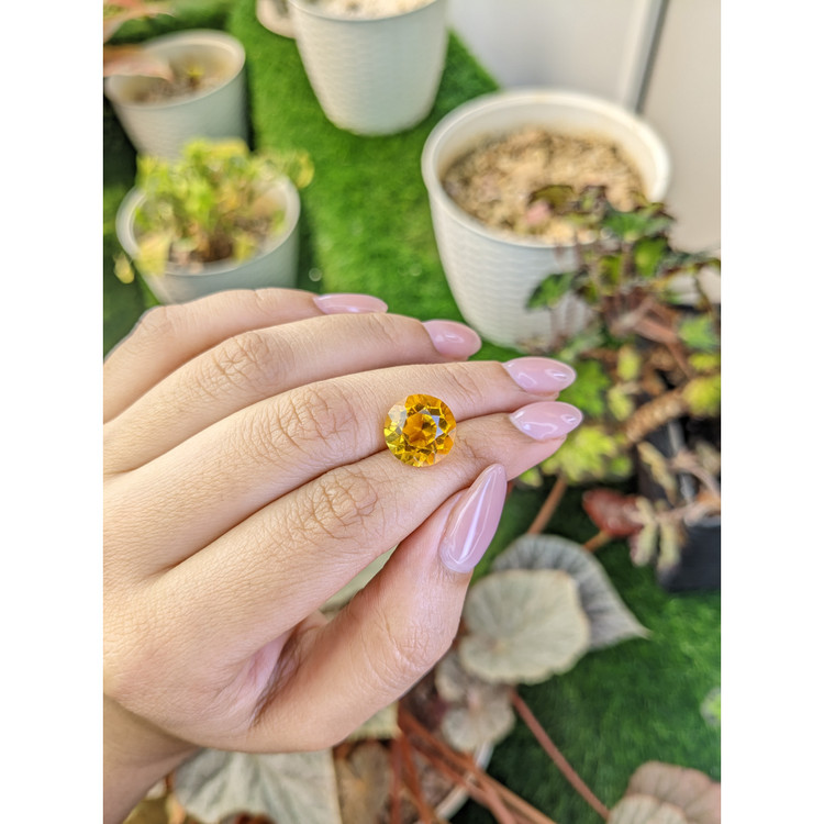 6.56 Ct. Yellow Citrine from Brazil