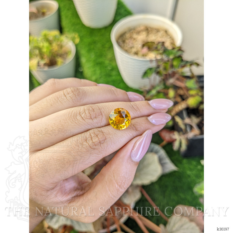 6.56 Ct. Yellow Citrine from Brazil