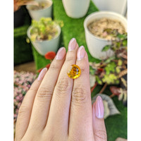 6.56 Ct. Yellow Citrine from Brazil Life Style