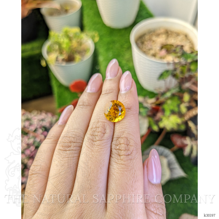 6.56 Ct. Yellow Citrine from Brazil