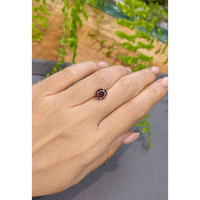 3.28 Ct. Brown Zircon from Ceylon (Sri Lanka) Life Style
