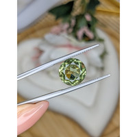 5.03 Ct. Yellowish Green Prasiolite from Brazil Life Style