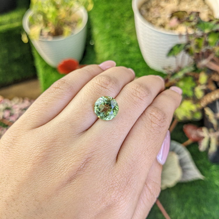 5.45 Ct. Green Prasiolite from Brazil