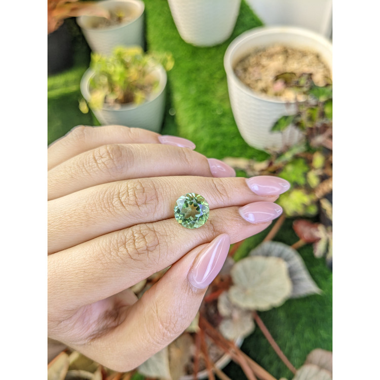 5.45 Ct. Green Prasiolite from Brazil