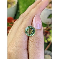 5.83 Ct. Green Prasiolite from Brazil Life Style