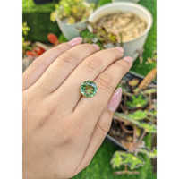 5.06 Ct. Green Prasiolite from Brazil Life Style