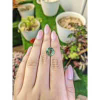 5.06 Ct. Green Prasiolite from Brazil Life Style