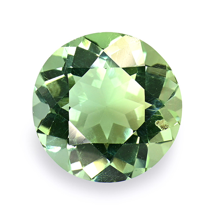 5.06 Ct. Yellowish Green Prasiolite from Brazil