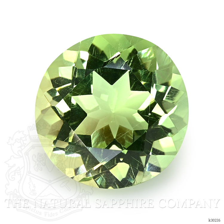 5.69 Ct. Yellowish Green Prasiolite from Brazil
