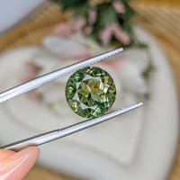 5.69 Ct. Yellowish Green Prasiolite from Brazil Life Style
