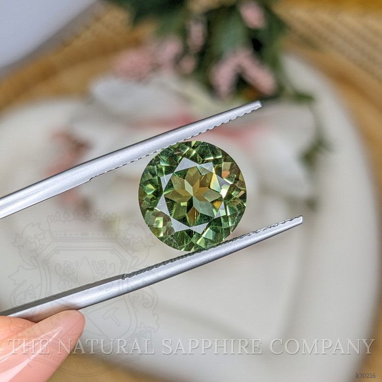 5.69 Ct. Yellowish Green Prasiolite from Brazil