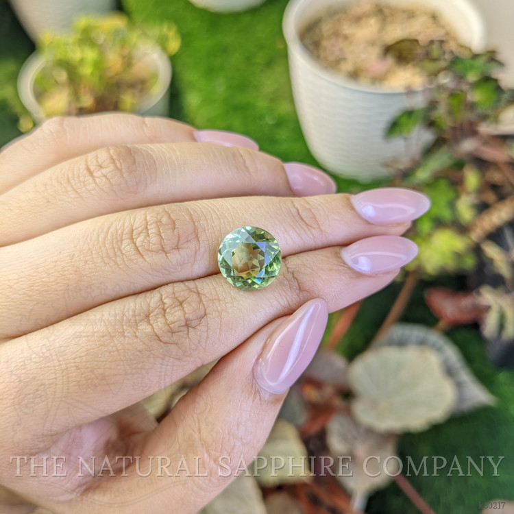 5.86 Ct. Yellowish Green Prasiolite from Brazil