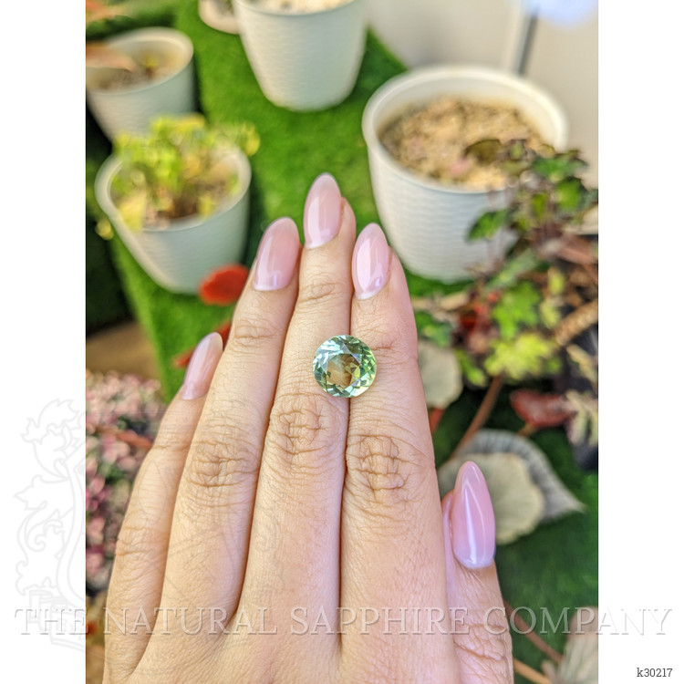 5.86 Ct. Yellowish Green Prasiolite from Brazil