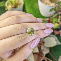 5.49 Ct. Lemon Quartz from Brazil Life Style