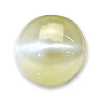 0.98 Ct. Yellowish Green Cabochon Chrysoberyl from Ceylon (Sri Lanka) Video