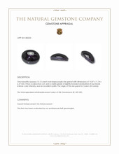 12.13 Ct. Purple Star Garnet from Ceylon (Sri Lanka) Appraisal