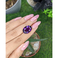 9.48 Ct. Purple Amethyst from Ceylon (Sri Lanka) Life Style