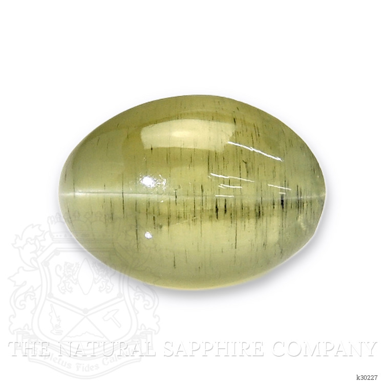 3.79 Ct. Green Cabochon Apatite from Ceylon (Sri Lanka)