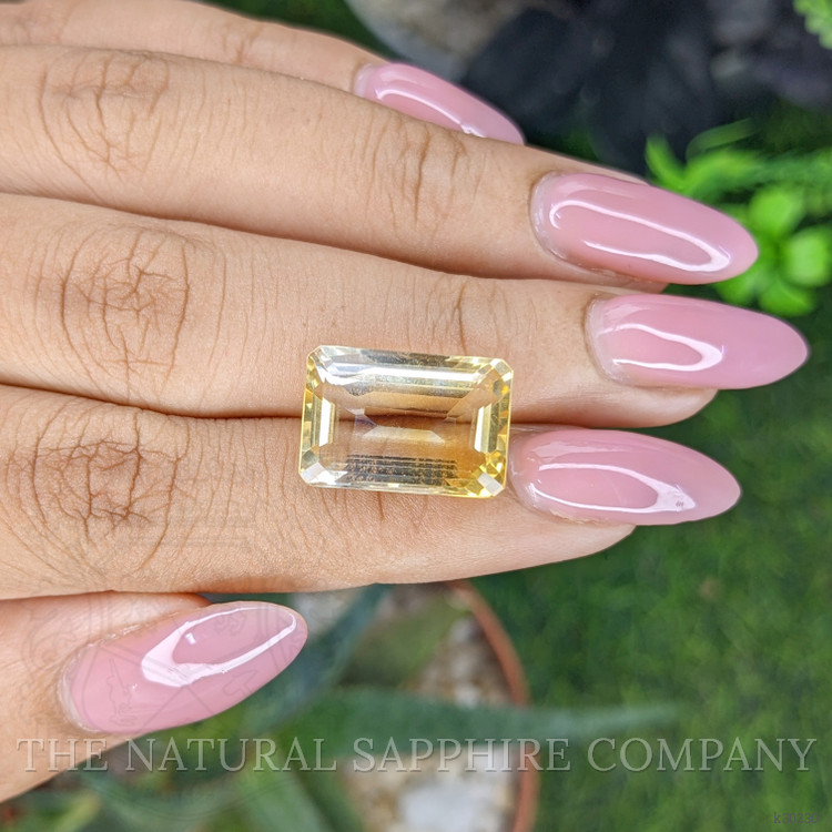 12.16 Ct. Golden Citrine from Ceylon (Sri Lanka)