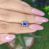 2.04 Ct. Bluish Purple Spinel from Ceylon (Sri Lanka) Life Style