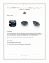 4.41 Ct. Blue Spinel from Ceylon (Sri Lanka) Appraisal