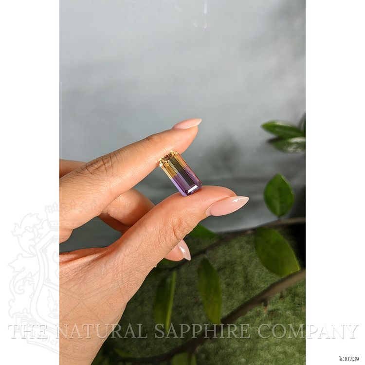 9.78 Ct. Bi Color Ametrine from Brazil